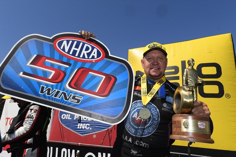 Repeat Wins Earned in NHRA’s Latest Trip to Wine Country