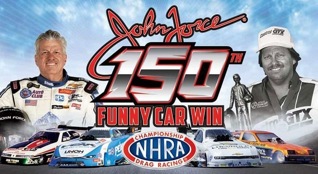 John Force Earns 150th Career Victory At Nhra Northwest Nationals 