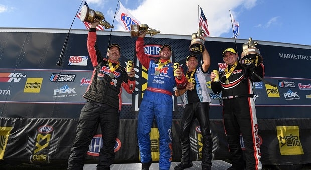 Determination Leads to Impressive Wins at AAA Texas NHRA Fall Nationals