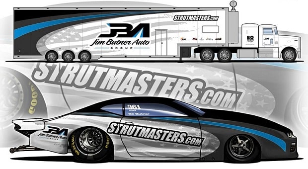 Butner and Strutmasters Together for 2020 Pro Stock Campaign