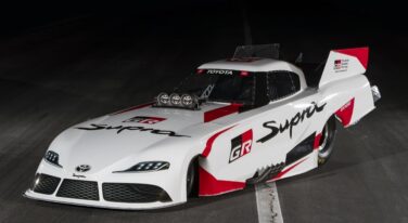 Toyota's GR Supra is New Funny Car Body for 2022