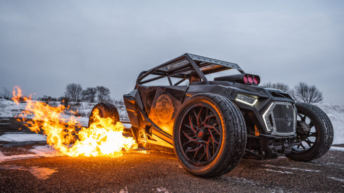 Quad Logic Builds a Louder than Life RZR Nicknamed "Karen"