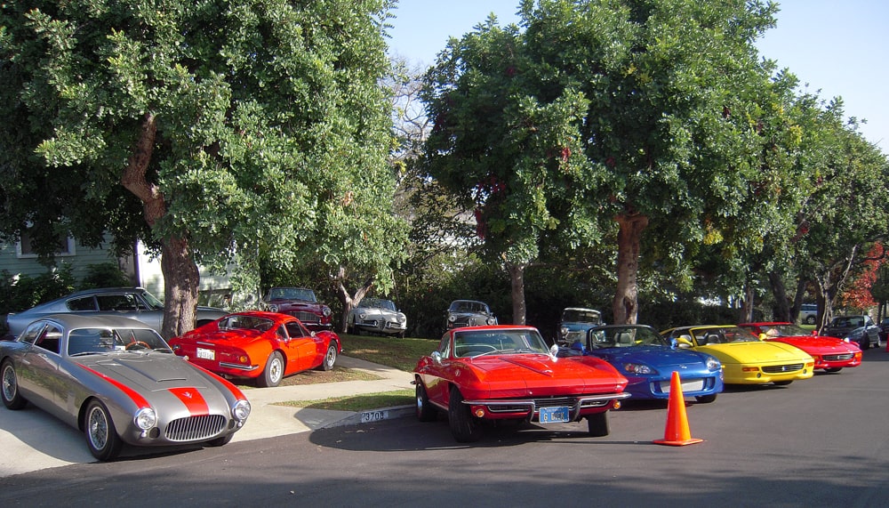 Cars at Tim's Jan 1 party-min