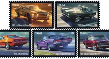US Postal Service Honors the Pony Car