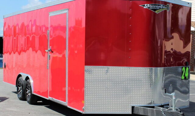 Trailer Tuesday: This 2022 24' Millennium Heat Enclosed Car Hauler for $22,999