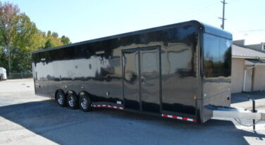 Today's Trailer Tuesday Find is this 2023 34' Cargo Mate ALL ALUMINUM FRAME race trailer for $48,900