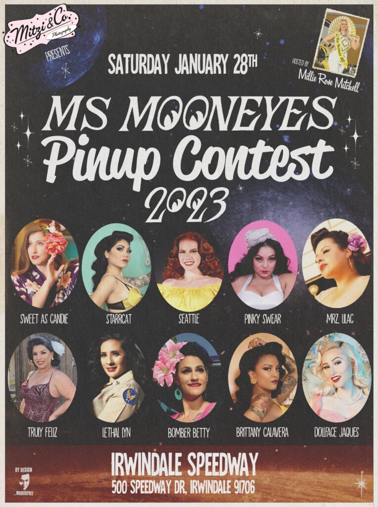 Miss Mooneyes Pinup Contest 2023 Finalists
