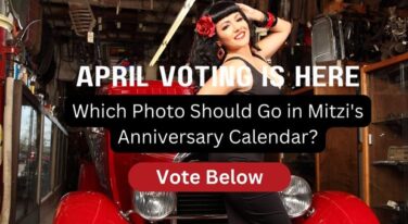 Vote for the April Pinup for Mitzi's Anniversary Calendar