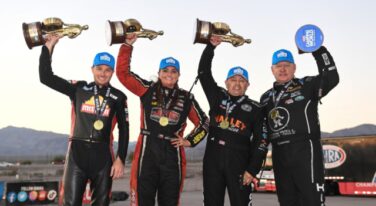 NHRA's Salinas, Hight, Enders, Herrera Win in Las Vegas