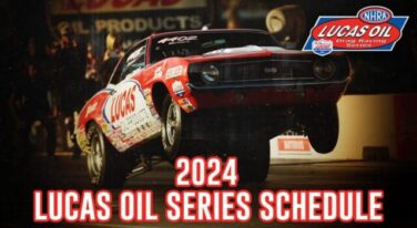 NHRA Lucas Oil Drag Racing Series Schedule Released