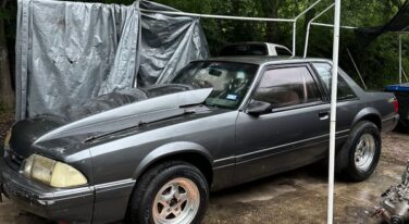 RacingJunk 12 Cars of Christmas: Foxbody Coupe Roller for $3,000