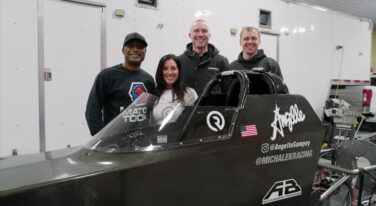 Angelle Sampey Set for Title Run in Top Alcohol Dragster