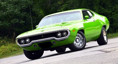 THE BEST GREEN ENERGY: Mike Bailey's 1971 Plymouth Roadrunner