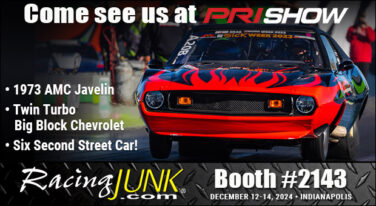 RacingJunk Heads to PRI Show Ready to Celebrate 25 Years in the Race and Performance Industry