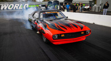 Goldstone 1973 AMC Javelin Heads to PRI 2024 RacingJunk Booth