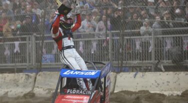 Larson Wins Third Chili Bowl Nationals Title from the Pole