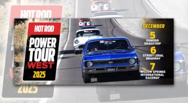 HOT ROD Power Tour West Returns to California for 2025 with Drag Racing, Autocross, and Thousands of Cars