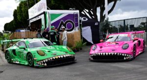 Air|Water Driven by Mobil 1 celebrates Porsche race and street cars in Orange County, Calif