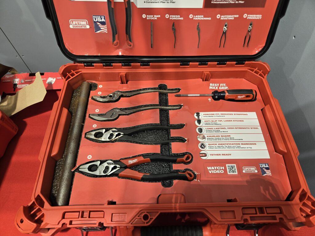 Milwaukee Shows Off New Hand Tools and Packout Goodies