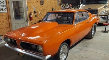 Cool Car Find: 1968 Plymouth Barracuda with Full Cage