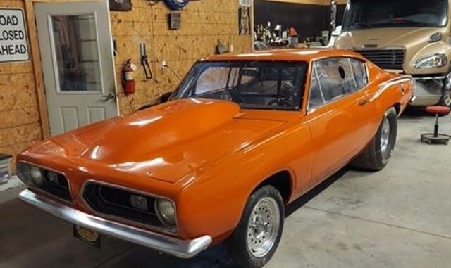 Cool Car Find: 1968 Plymouth Barracuda with Full Cage