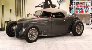 Troy Trepanier Takes Top Honors AGAIN at 2025 SEMA Battle of the Builders with “Fenderless” 1936 Ford Roadster
