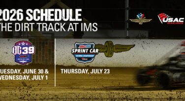 The Dirt Track at Indianapolis Motor Speedway Set to host two USAC 2026 events