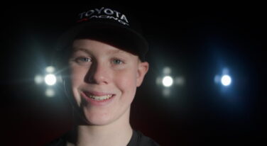 Keelan Harvick, 13, signs with Toyota Racing