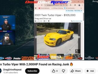 Drag Drive and Repeat:  Twin Turbo Viper With 2,000HP