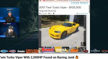 Drag Drive and Repeat:  Twin Turbo Viper With 2,000HP