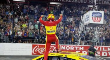 Logano Wins at North Wilkesboro