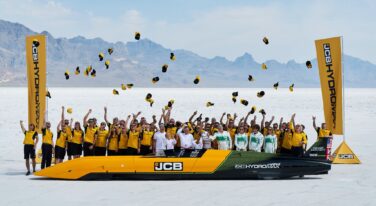 JCB Hydromax Sets New Land Speed Record at Bonneville