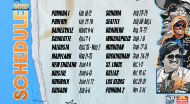 NHRA releases 20-race 2027 Mission Foods Drag Racing Series schedule
