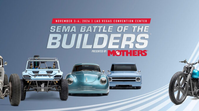 SEMA Battle of the Builders Adds Motorcycles to 2026 Competition